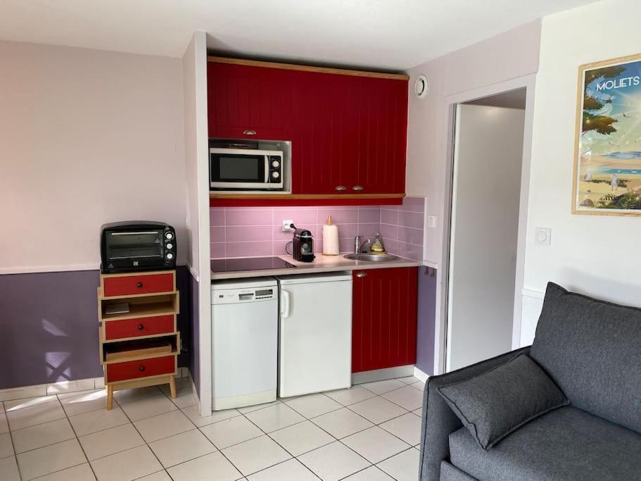 Apt T2 Sur Golf Moliets Et Maa Extérieur photo